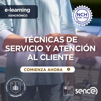 Técnicas de Servicio y Atención al Cliente